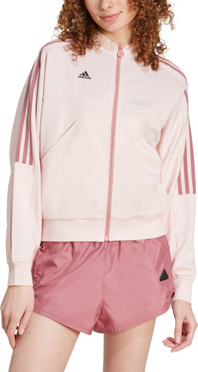 Sweatshirt adidas Originals Full Zip Track Jacket Rosa | ix3529