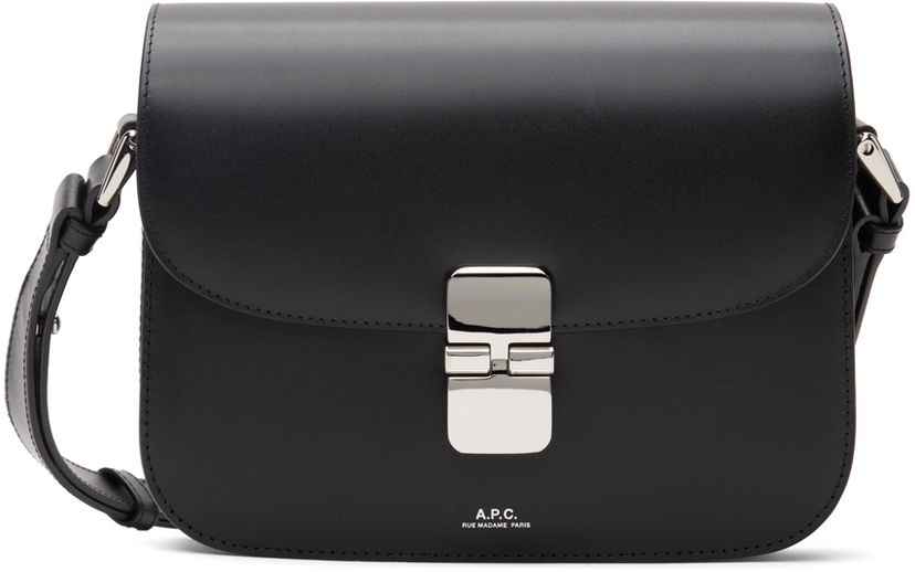Axelväska A.P.C. Grace Small Bag Svart | PXBVN-F61413