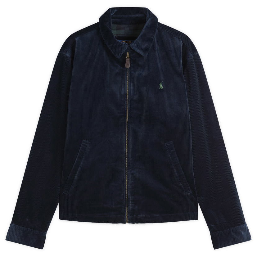 Vindjacka Polo by Ralph Lauren Corduroy Windbreaker Jacket, Size Large Mörkblå | 710968125006-NVY