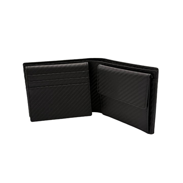 Plånbok Vasky Dean Carbon Wallet Svart | A-0084-201-M, 1