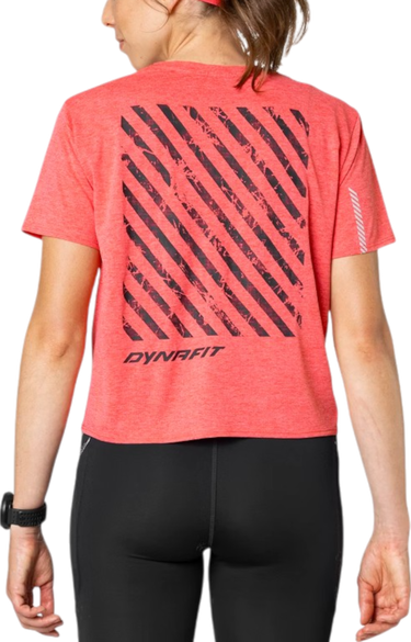 Crop top Dynafit Dynafit Trail T-Shirt Röd | 08-0000071915-6171, 1