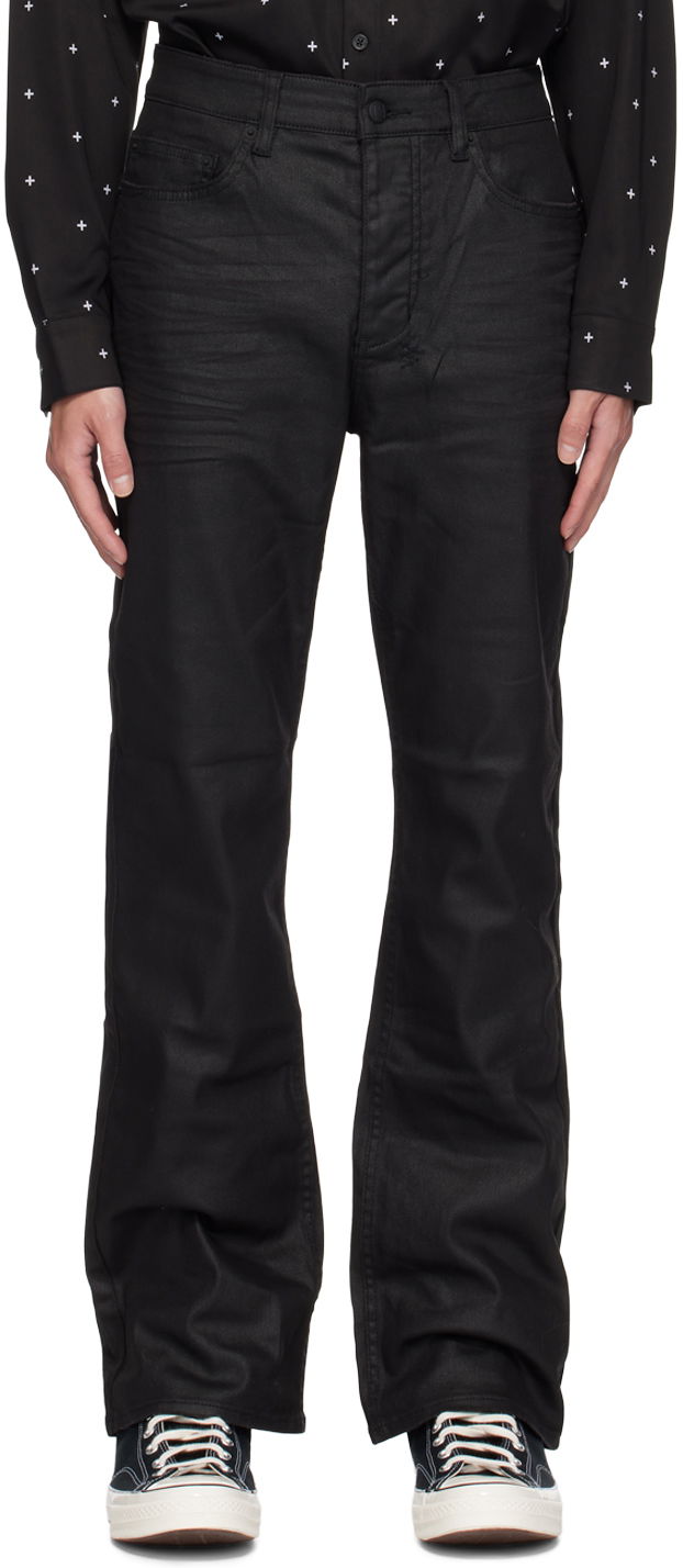 Jeans Ksubi Black Bronko Bootcut Jeans Svart | MPF24DJ027, 0