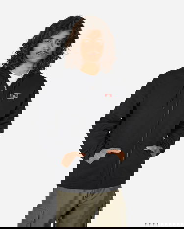 Sweatshirt Ben Davis Full Zip Hoodie Svart | BEN9034 001, 0