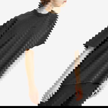 Crop top Won Hundred Staff Boxy T-Shirt, Size Large Svart | 3728-12089, 2