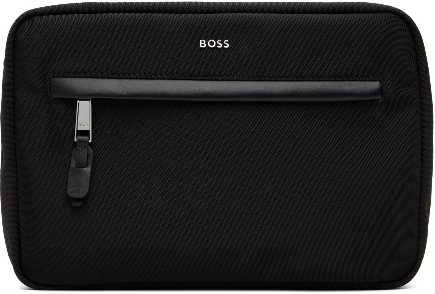 Resväska BOSS BOSS Logo Hardware Pouch Svart | 50548007, 0