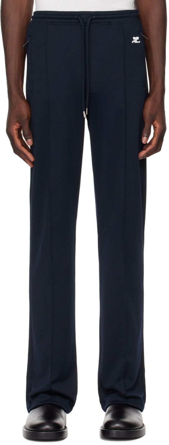 Träningsbyxor Courrèges Drawstring Sweatpants Blå | 124JPA164JS0091