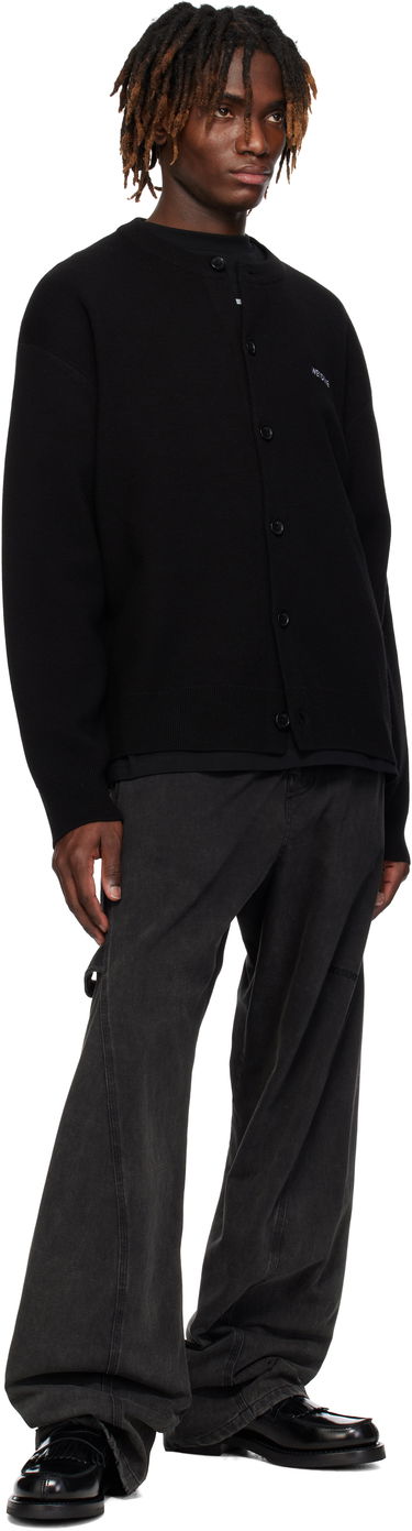 Cargo byxor We11done We11done Twisted Work Trousers Svart | WD-TA0-25-723-U-BK, 3