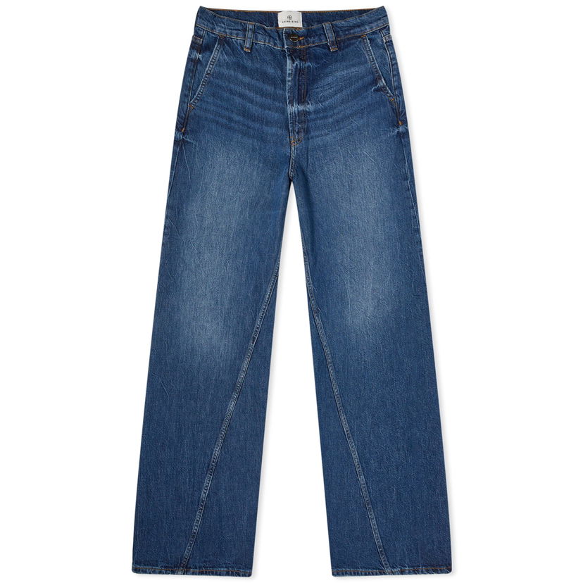 Jeans Anine Bing Briley Washed Blue Jeans 30" Blå | A-06-1149-497