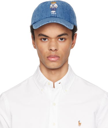 Keps Polo by Ralph Lauren Ralph Lauren Embroidered Denim Cap Blå | 710969639001, 0