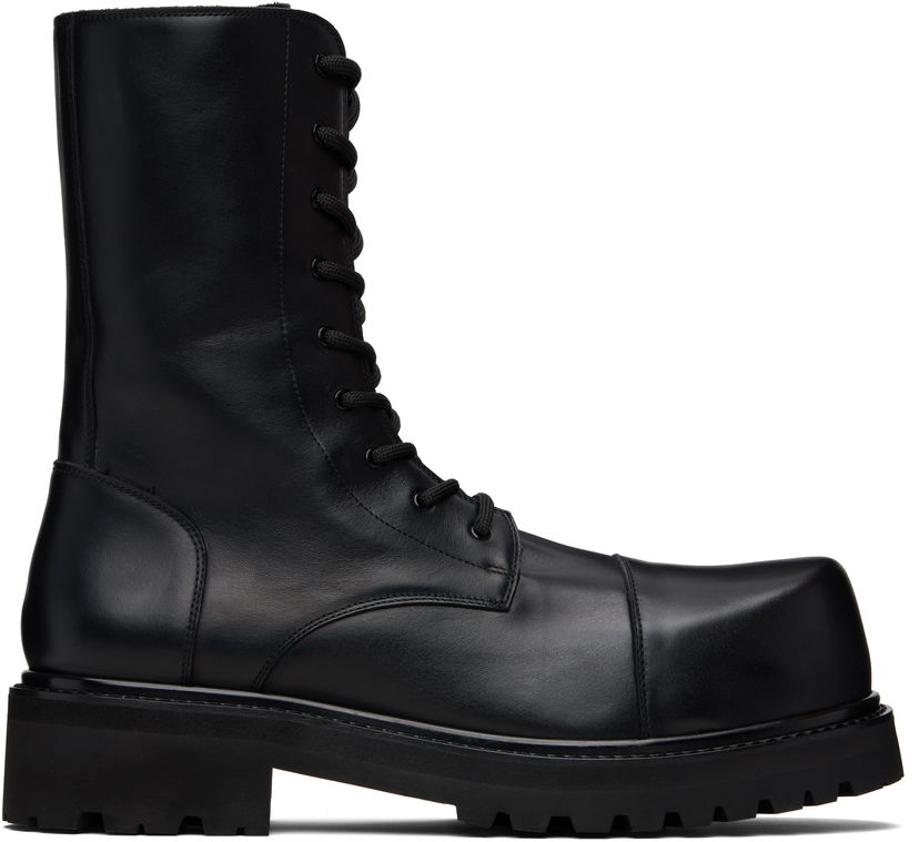 Sneakers och skor VETEMENTS VETEMENTS Stomp Compact Boots Svart | UH76BT800B