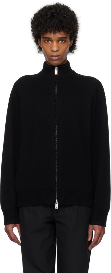Sweater Han Kjøbenhavn Han Kjobenhavn Zip-Up Sweater Svart | M-134368, 0