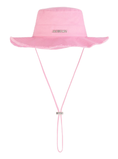 Hatt Jacquemus Le Bob Artichaut Large Brim Rosa | 213AC002-5010-410