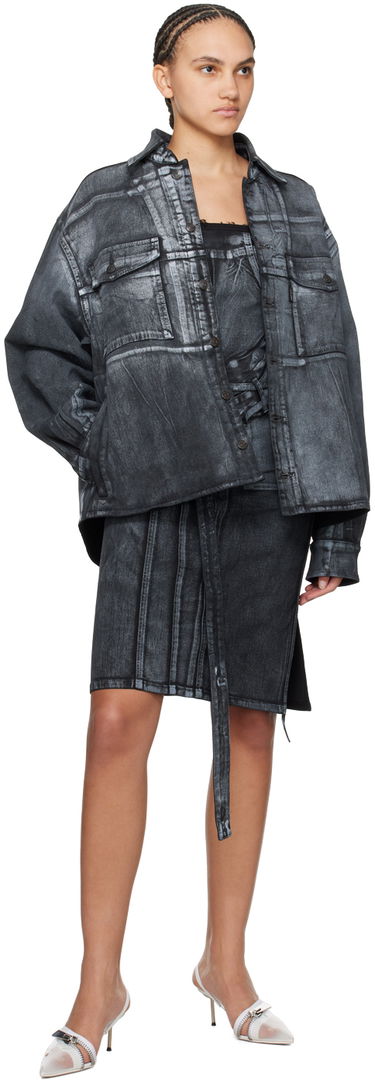 Klä Ottolinger Ottolinger Belted Denim Minidress Blå | 1704912, 3