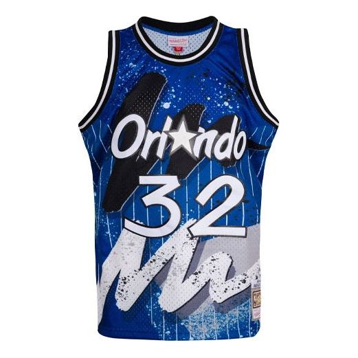 Linne Mitchell & Ness NBA Orlando Magic Swingman Jersey Blå | TFSM1253-OMA94SONBLUE