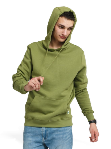 Sweatshirt Urban Classics Organic Basic Hoody Grön | TB3086 green