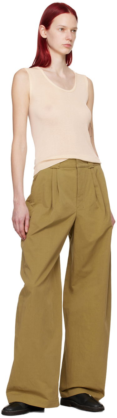 Linne LEMAIRE LEMAIRE Seamless Tank Top Beige | TO1159 LK1017, 4