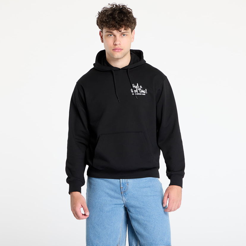 Sweatshirt Vans Vans Good Times Pullover Hoodie Svart | VN000M1RBLK1