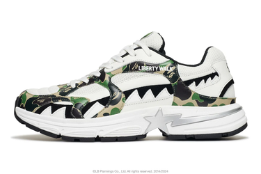 Sneakers och skor BAPE LBWK Shark Sta Vit | 0ZXSHM191922N, 0