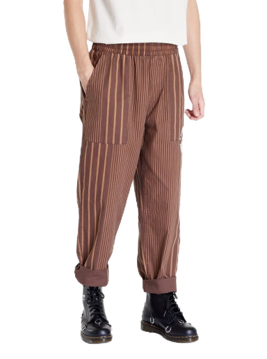 Byxor Pleasures Optics Easy Pant Brun | P22W035 BROWN