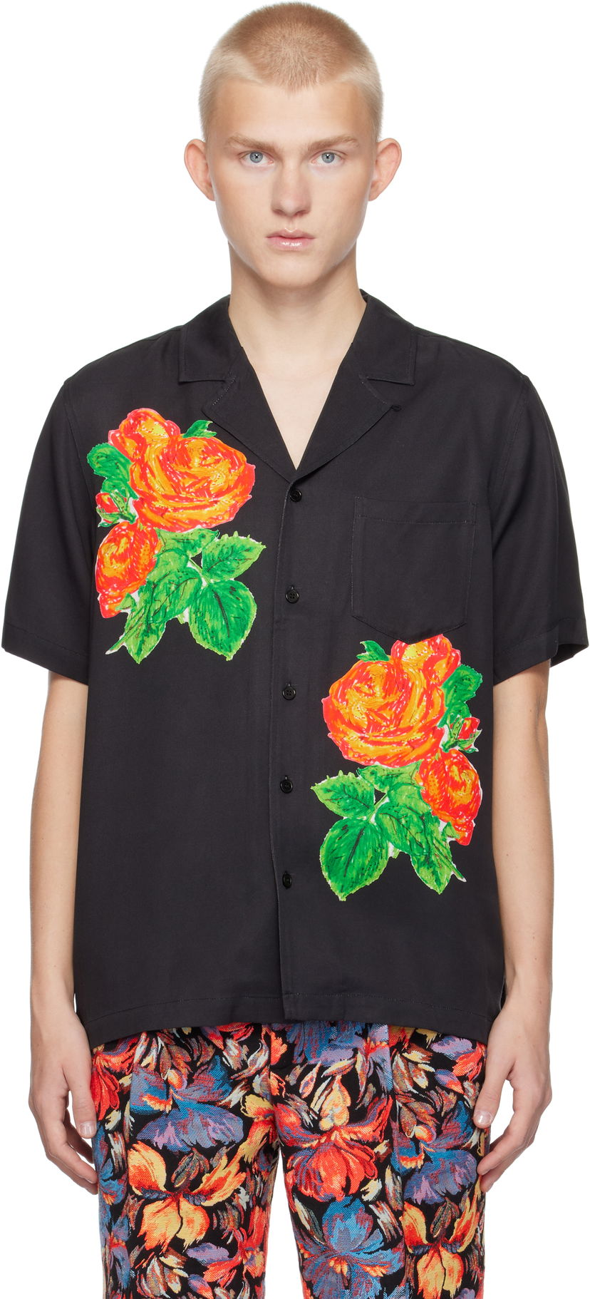 Skjorta Soulland Orson Shirt Svart | 42045-1313