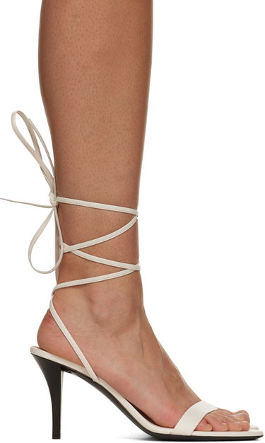 Tillbehör The Row The Row Maud Heeled Sandals Vit | F1342-N60, 0