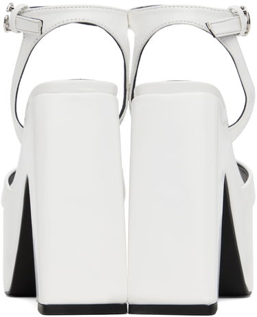 Sneakers och skor Coperni Bridge Platform Sandals Vit | COPSH14463, 1