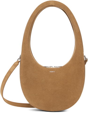 Handväska Coperni Coperni Swipe Suede Crossbody Bag Brun | COPBA38F6049, 0