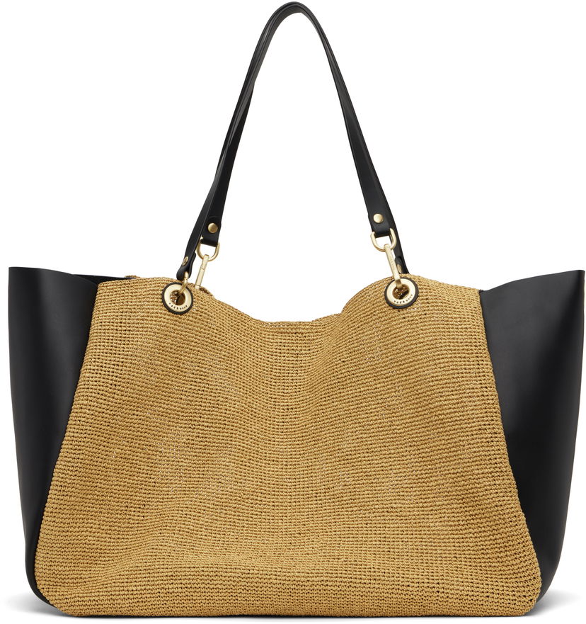 Tygpåse rag & bone Rag & Bone Revival Summer City Tote Beige | WHH23H1005RS05