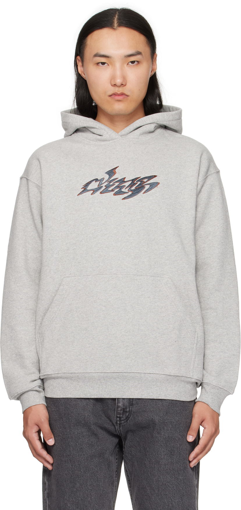 Sweatshirt Dime Dime Disco Hoodie Grå | DIMEFA2554GRY