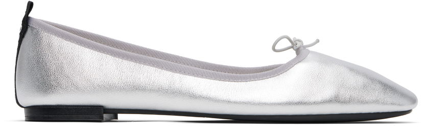 Kläder Repetto Repetto Garance Square-Toe Ballerina Flats Metallisk | V4210VEM