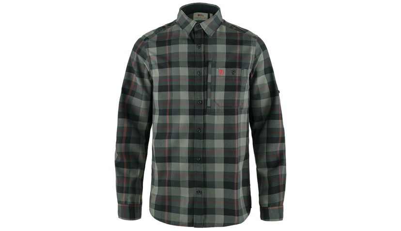 Skjorta FJÄLLRÄVEN Fjällglim Long Sleeve Flannel Plaid Shirt Flerfärgad | F81380-550-020