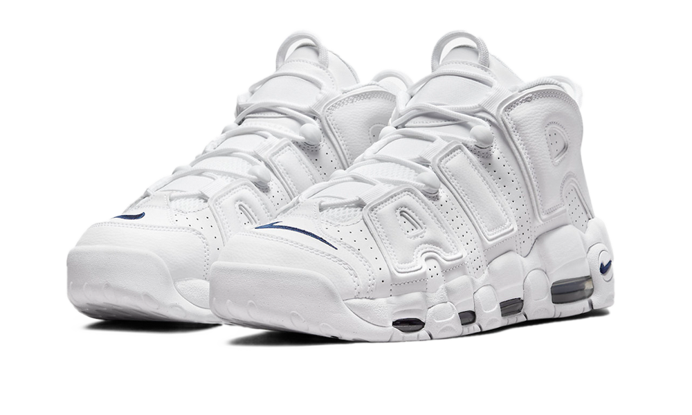 Sneakers och skor Nike Air More Uptempo 96 'White White Midnight Navy' Vit | DH9719-100, 1