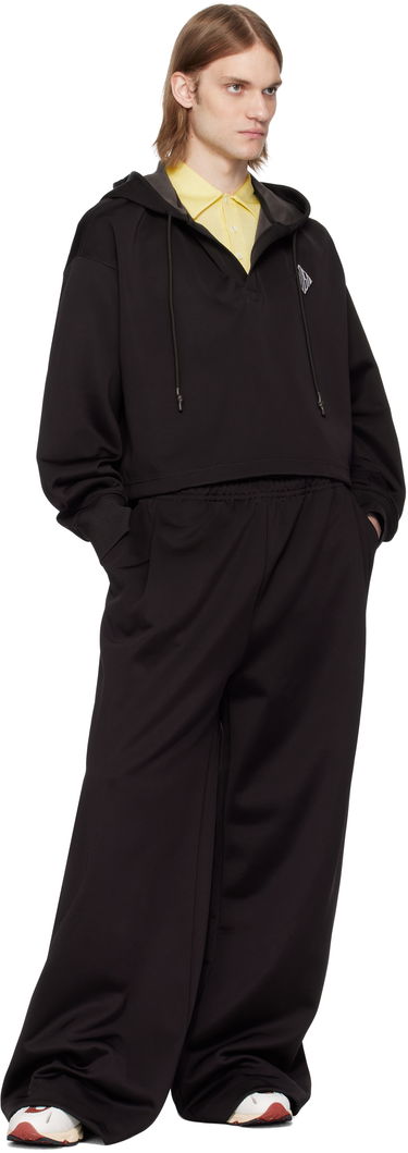 Träningsbyxor Lacoste Lacoste Runway Oversized Trousers Svart | XH6771, 3