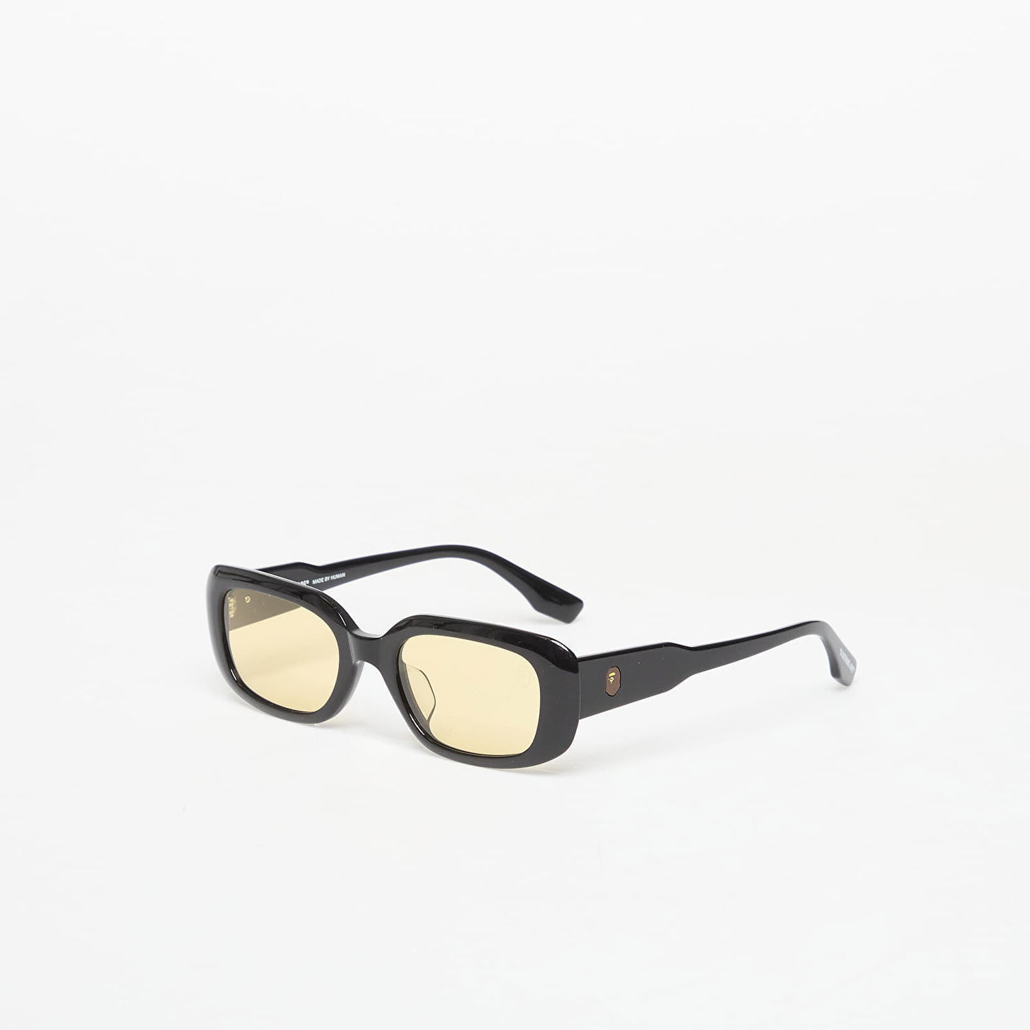 Solglasögon BAPE Rectangular Frame Sunglasses Svart | 001GLL201322MBLK, 1