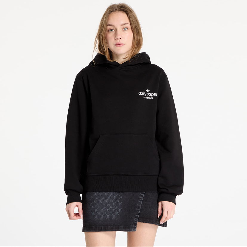 Sweatshirt DAILY PAPER Daily Paper Overlooked Hoodie Svart | 2423064