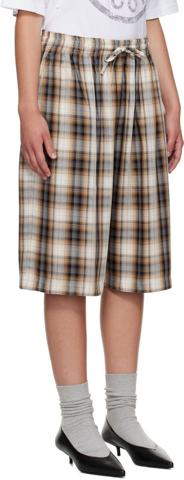 Shorts Acne Studios Acne Studios Check Shorts Flerfärgad | CE0071-, 4