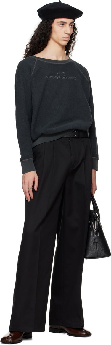 Sweater Maison Margiela Maison Margiela Cotton Sweatshirt Svart | S50GU0228 M25021, 3