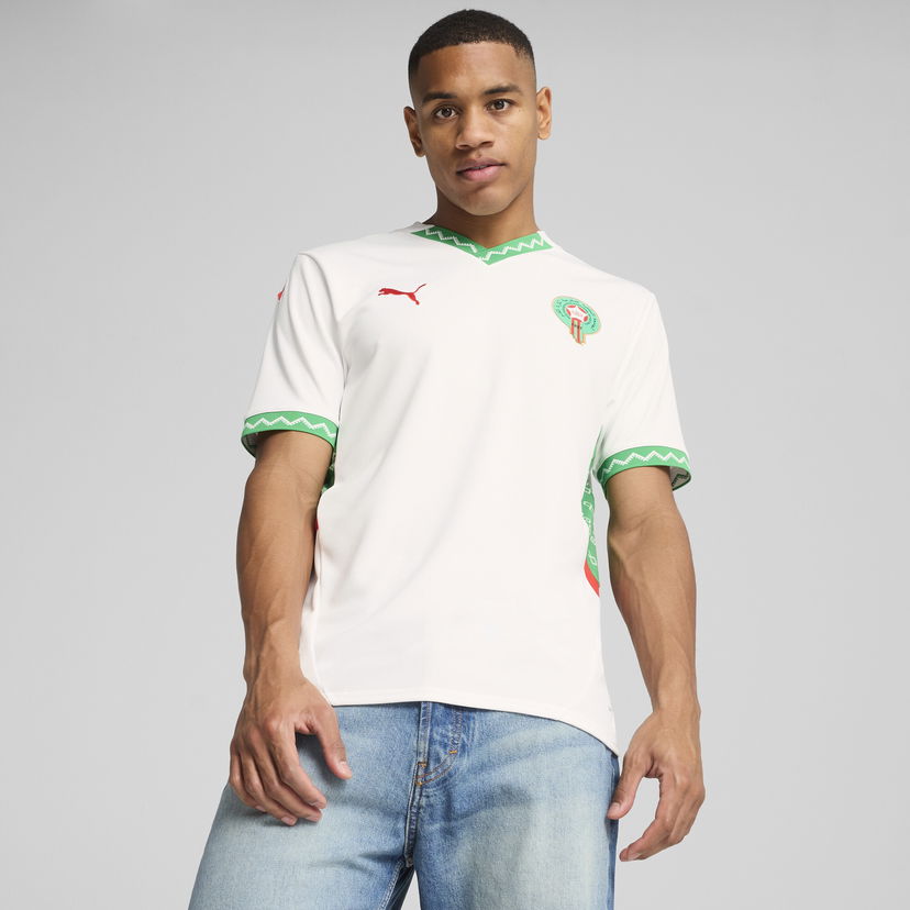 T-shirt Puma Morocco 2025 Away Jersey Vit | 777706_02