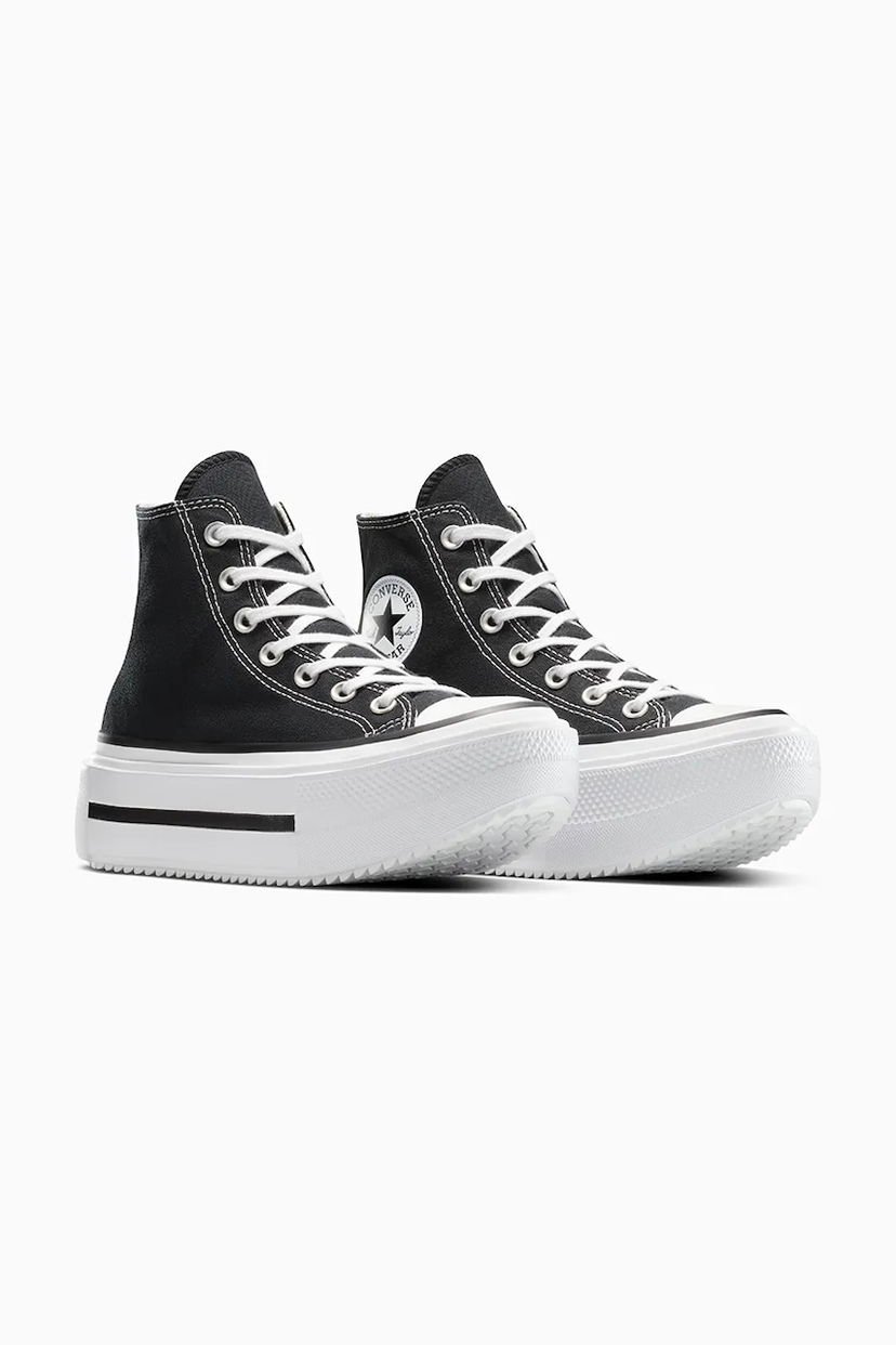 Sneakers och skor Converse Chuck Taylor All Star Lift Double Stack Svart | A12975C