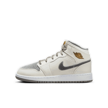 Sneakers och skor Jordan Air Jordan 1 Mid SE "Velvet Toe" GS Vit | FB9899-100, 0