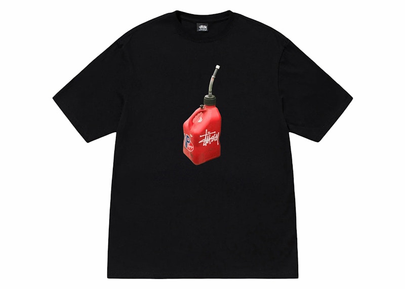 T-shirt Stüssy Fueled Graphic T-Shirt Svart | 1904999-0001