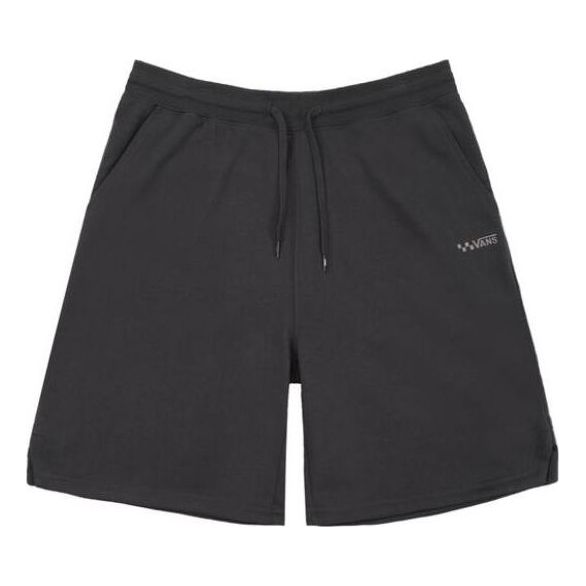 Shorts Vans Checker Logo Shorts Svart | VN000FRN1O71