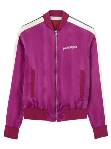 Bomberjacka Palm Angels Luxury Track Bomber Jacket Rosa | PWBD037F22FAB0012828