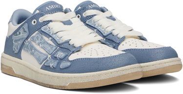 Sneakers och skor AMIRI Bandana Skel Top Low Blå | AMFOSR1140, 3