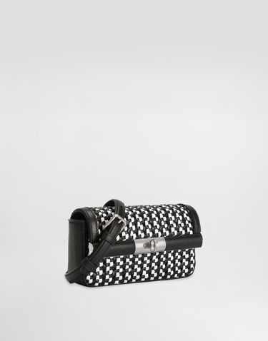 Axelväska Dolce & Gabbana Dolce & Gabbana Marlene Minibag Crossbody With Checkered Weave Flerfärgad | BP3415A9N7989697, 2