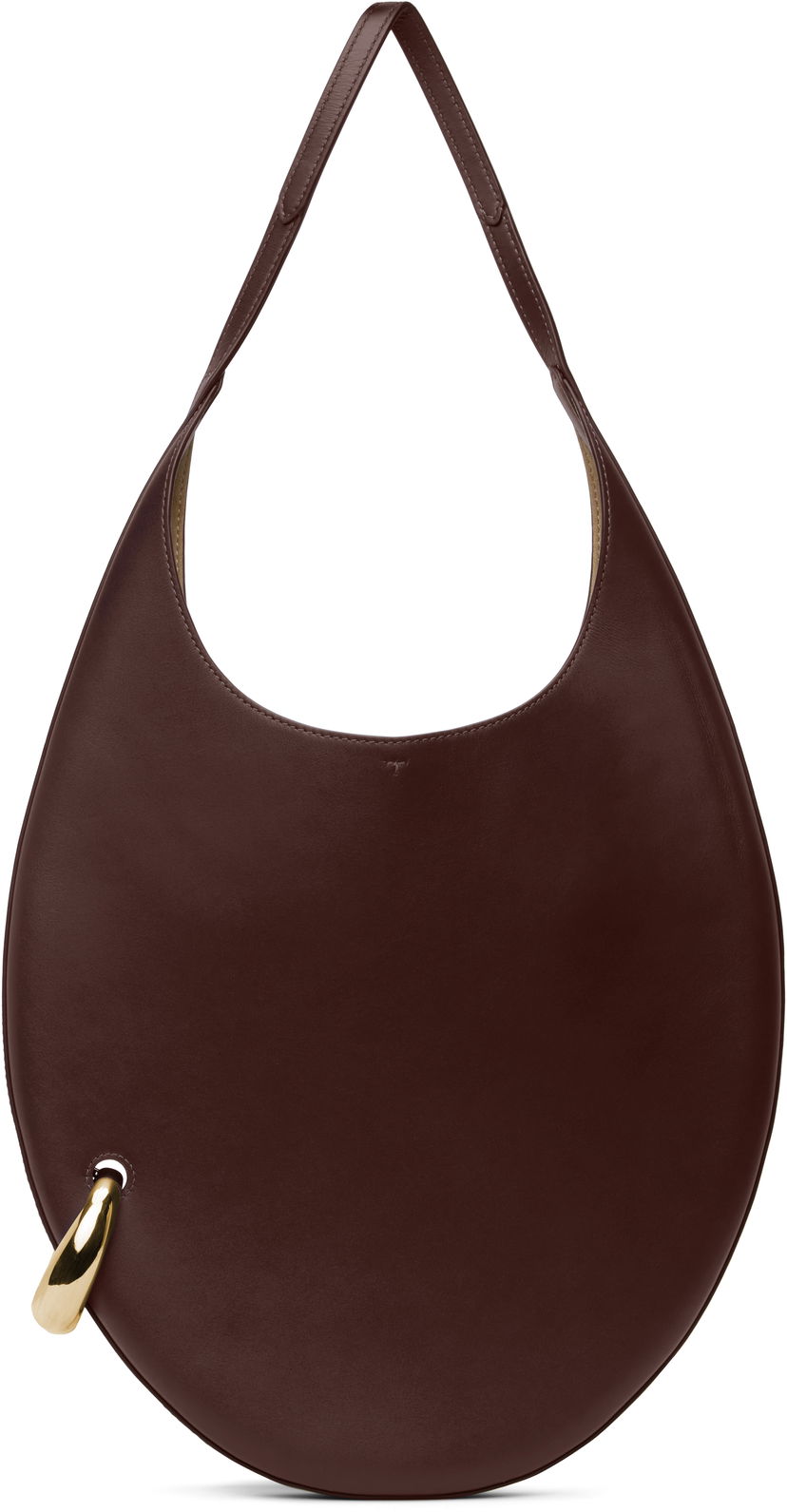 Handväska Tory Burch Tory Burch Pierced Hobo Bag Bourgogne | 175241-200