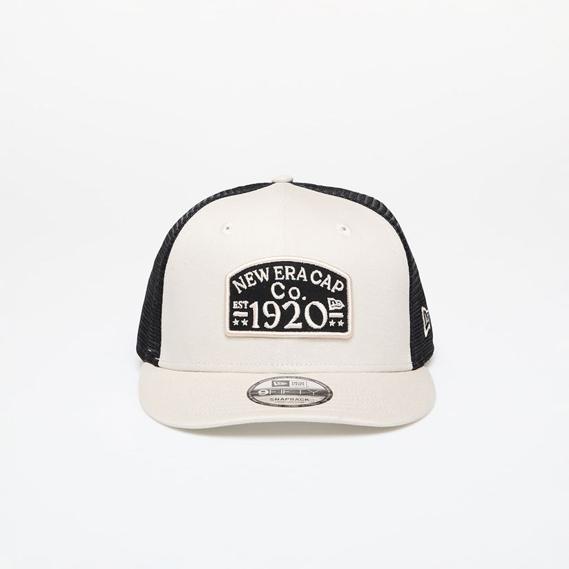 Keps New Era Patch 9 FIFTY Trucker Cap Stone Beige | 60565414