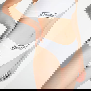 Trosor CALVIN KLEIN Thong Reimagined Heritage Vit | QF6774E 100, 2