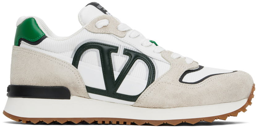 Kläder Valentino Valentino Garavani VLogo Pace Low-Top Vit | 5Y2S0H17TAE