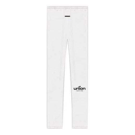 Träningsbyxor Fear of God Essentials Vintage Sweatpants Vit | FOG-FW21-100